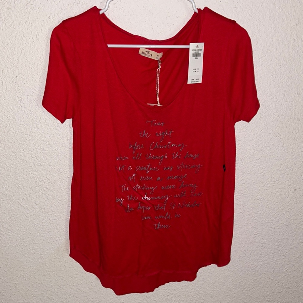 HOLLISTER CHRISTMAS T-SHIRT